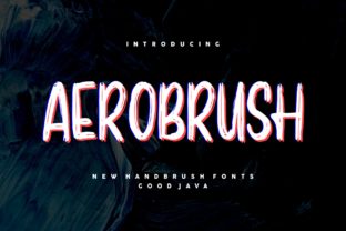 Aerobrush Font: A Contemporary Typeface for Editorial Personality