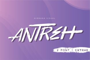 Antreh: A Display Font Built for Digital Impact