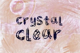 Crystal Clear: A Display Font for Editorial Personality