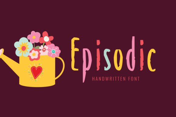 Episodic: A Display Font Designed for Digital Branding
