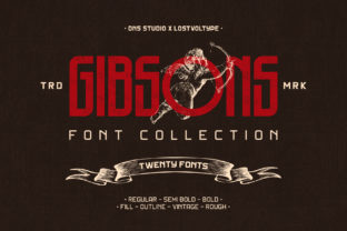 Gibsons Family: A Font That Carries a Brand