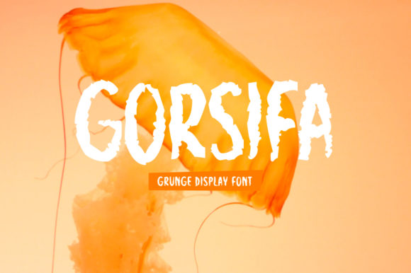 Gorsifa: The Bold Grungy Font for Modern Marketing