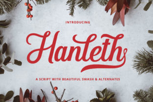 Hantleth: A Bold Display Font for Digital Brands