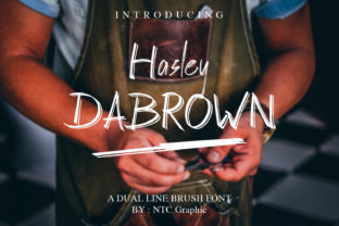 Hasley Dabrown: A Strategic Font for Clear and Cool Visuals