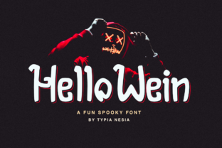 Hello Wein Font: A Spooky & Kooky Typeface for Branding