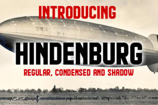 Hindenburg: A Font for Editorial Stories