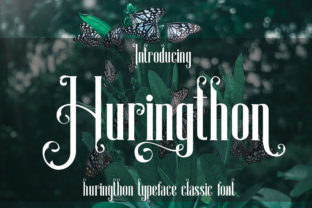 Huringthon: A Font That Makes Your Business Look Elegant