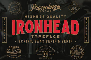 Ironhead: The Bold Display Font That Sharpens Your Brand Identity