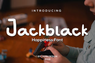 Jackblack: A Font That Makes Your Handmade Creations Sparkle