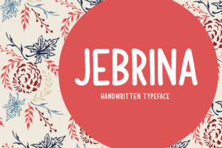 Jebrina: A Handwritten Font for Playful Branding