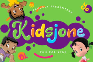 Kidsjone: A Display Font with Real Branding Value