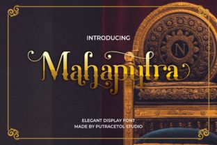 Mahaputra: A Vintage Font That Builds Your Brand Story