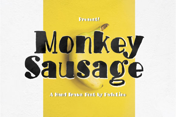Monkey Sausage: A Font That Adds Playful Personality to Editorial Design