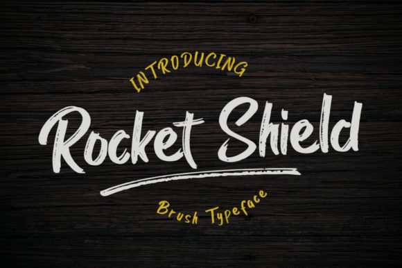 Rocket Shield: A Font for Editorial Atmosphere