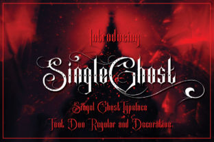 Single Ghost Font: Elevating Your Horror-Themed Visual Communication