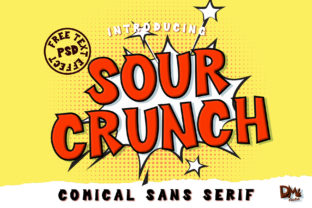 Sour Crunch: A Display Font for Editorial Character