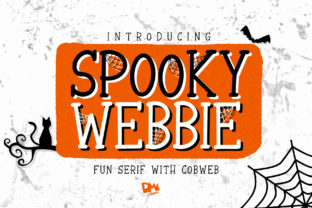 Spooky Webbie: A Font for Festive Editorial Design