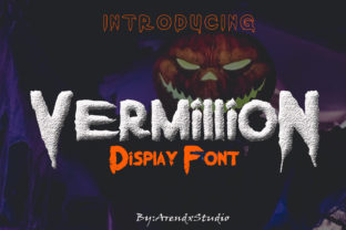 The Vermillion Font: A Bold Display Typeface for Distinctive Business Branding