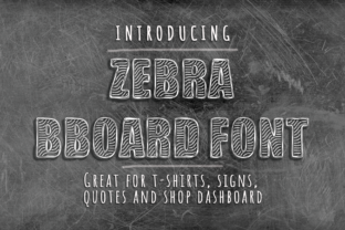 Zebra BBoard Font: A Bold Display Typeface for Campaign Visibility